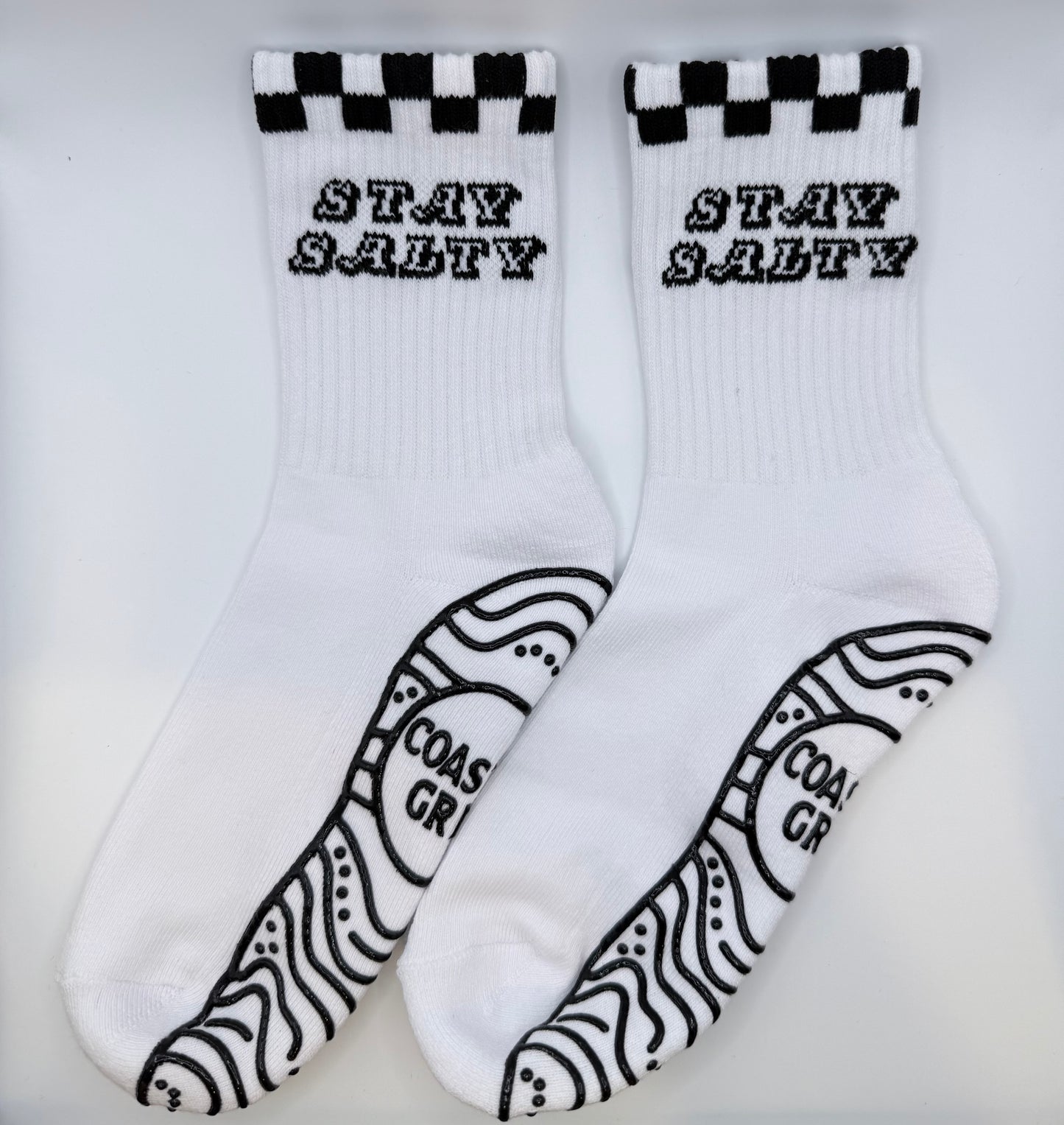 Stay Salty Grip Sock